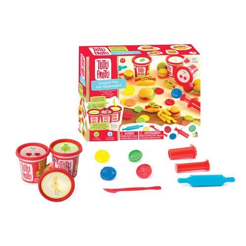 Plasticina com Aromas: Kit Hamburgueres – 3 Potes e Acessórios - Tutti Frutti Online now