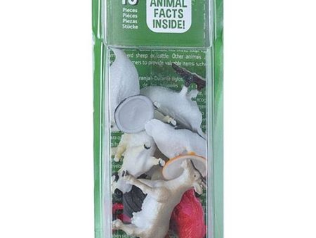 16 Figuras Nature Tubes Farm - Wild Republic For Cheap