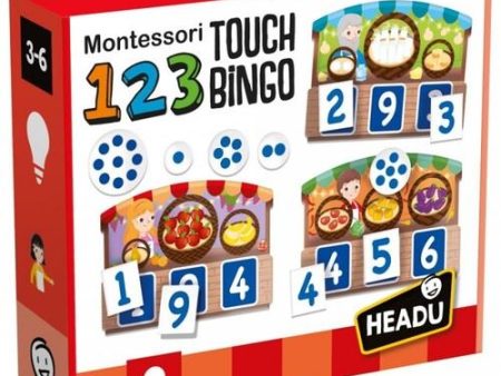 123 Touch Bingo Montessori - Headu Supply