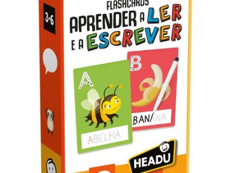 Jogo de Tabuleiro Flashcards Aprender A Ler e a  Escrever - Headu Online