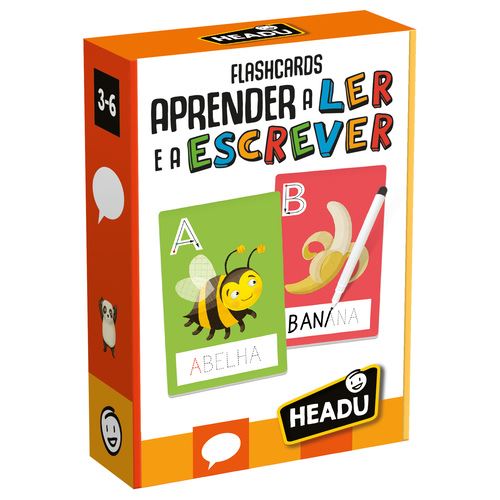 Jogo de Tabuleiro Flashcards Aprender A Ler e a  Escrever - Headu Online