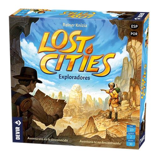 Jogo de Tabuleiro Lost Cities Exploradores: Cartas - Devir Fashion