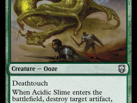 Acidic Slime [Modern Horizons 3 Commander] Hot on Sale