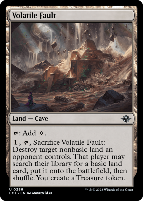 Volatile Fault [The Lost Caverns of Ixalan] Online Sale