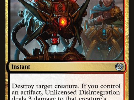 Unlicensed Disintegration [Mystery Booster] Discount